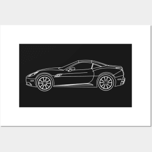 Ferrari California Posters and Art